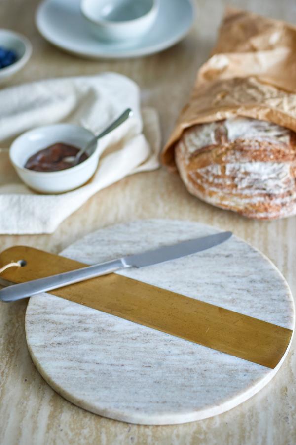 Bloomingville Villette Cutting Board, Nature, Marble