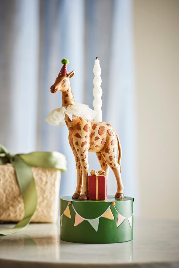 Bloomingville Mini Flor Candle Holder, Multi, Polyresin