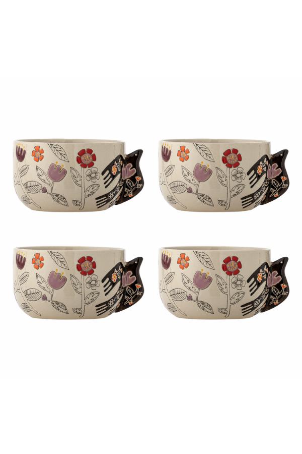 Bloomingville Vivielle Bowl, Multi, Stoneware
