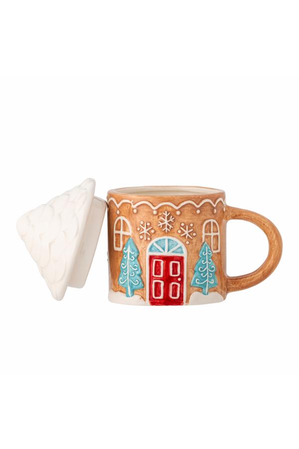 Bloomingville Ginnie Mug, Brown, Stoneware