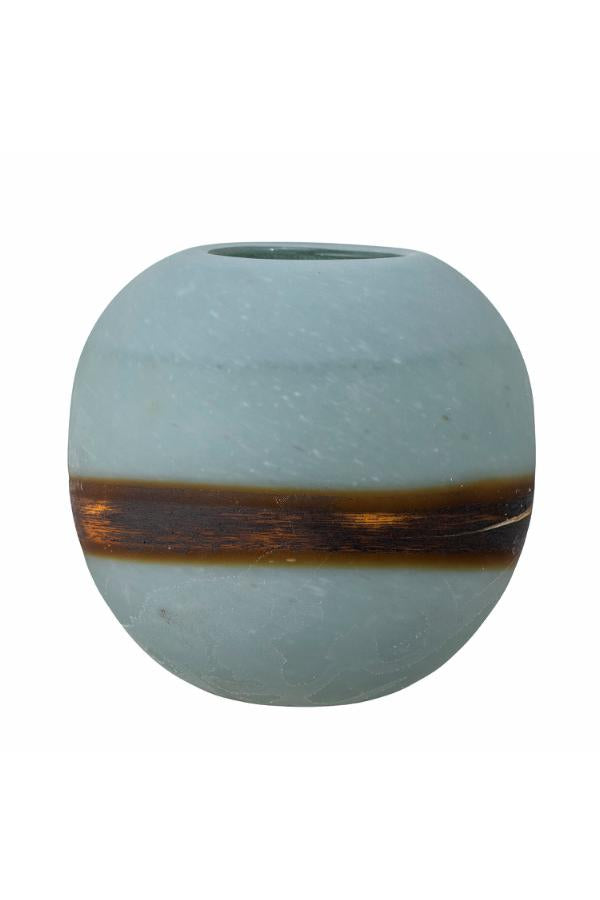 Creative Collection Melike Vase, Blue, Glass