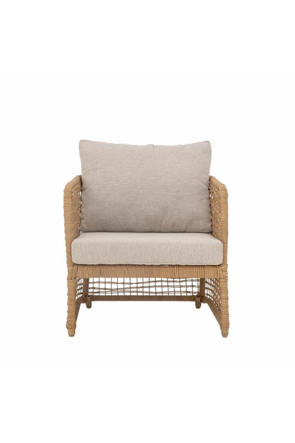 Bloomingville Penzano Lounge Chair, Nature, Polyrattan