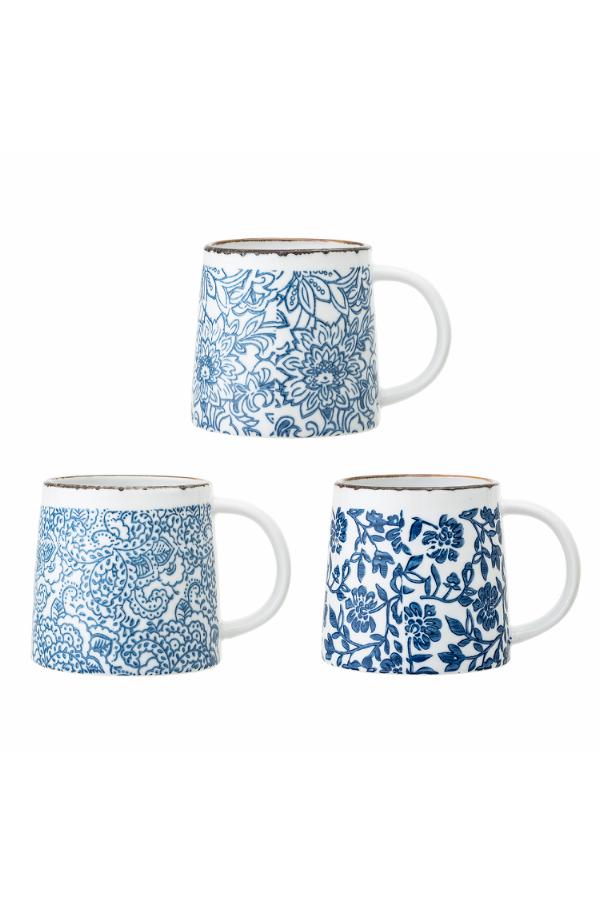 Bloomingville Molly Mug, Blue, Stoneware