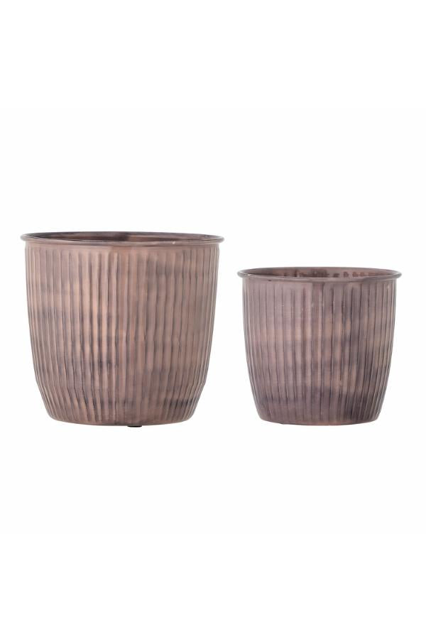 Bloomingville Kenzie Flowerpot, Rose, Metal