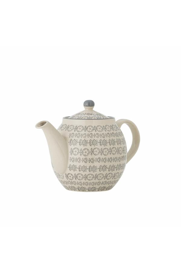 Bloomingville Karine Teapot, Grey, Stoneware