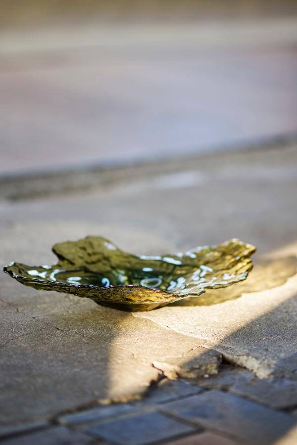 Bloomingville Aiku Bowl, Green, Glass