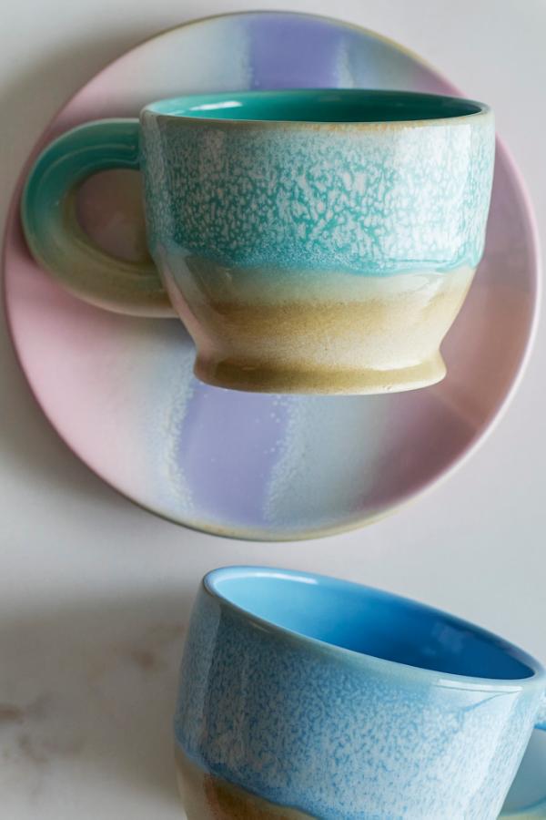 Bloomingville Safie Cup, Blue, Stoneware