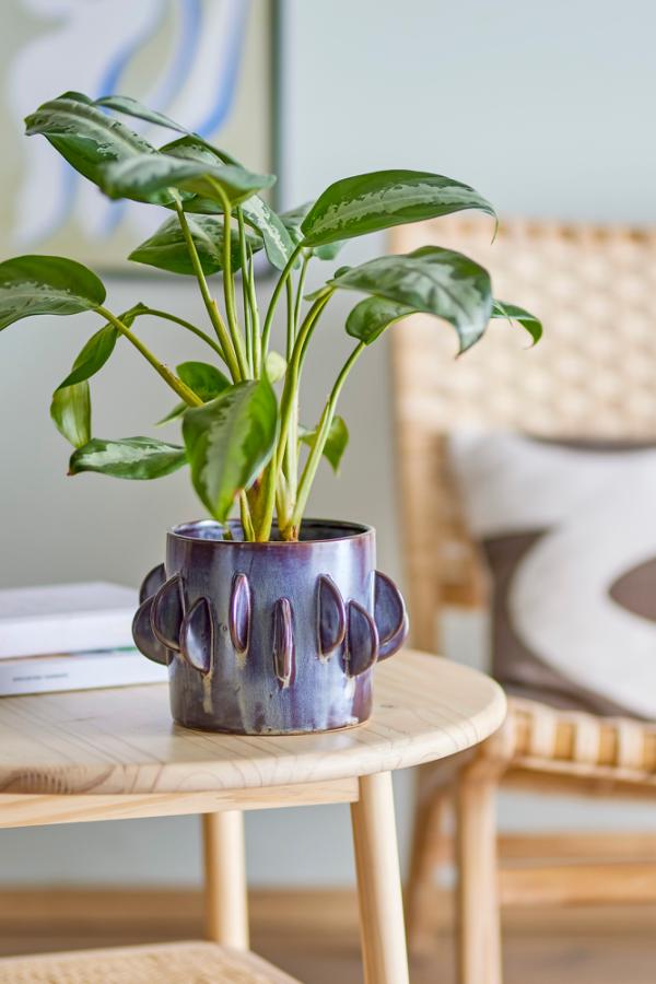 Bloomingville Roza Flowerpot, Grey, Stoneware
