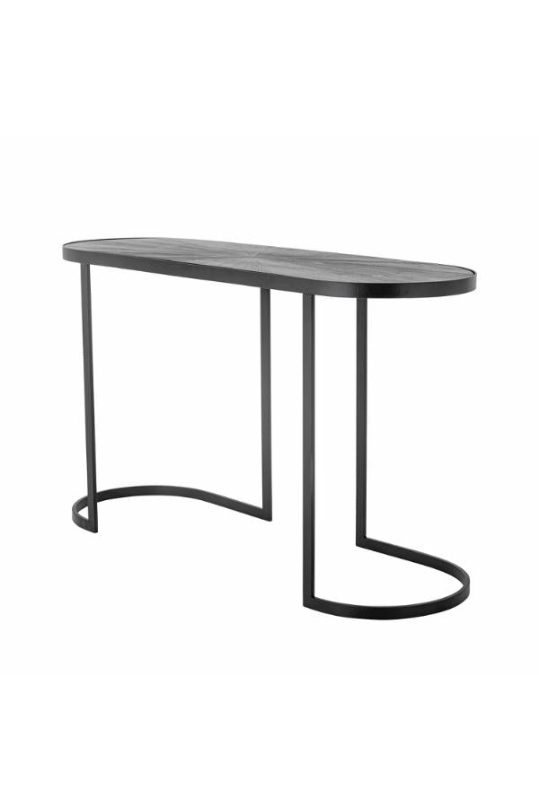 Bloomingville Carter Console Table, Black, Firwood
