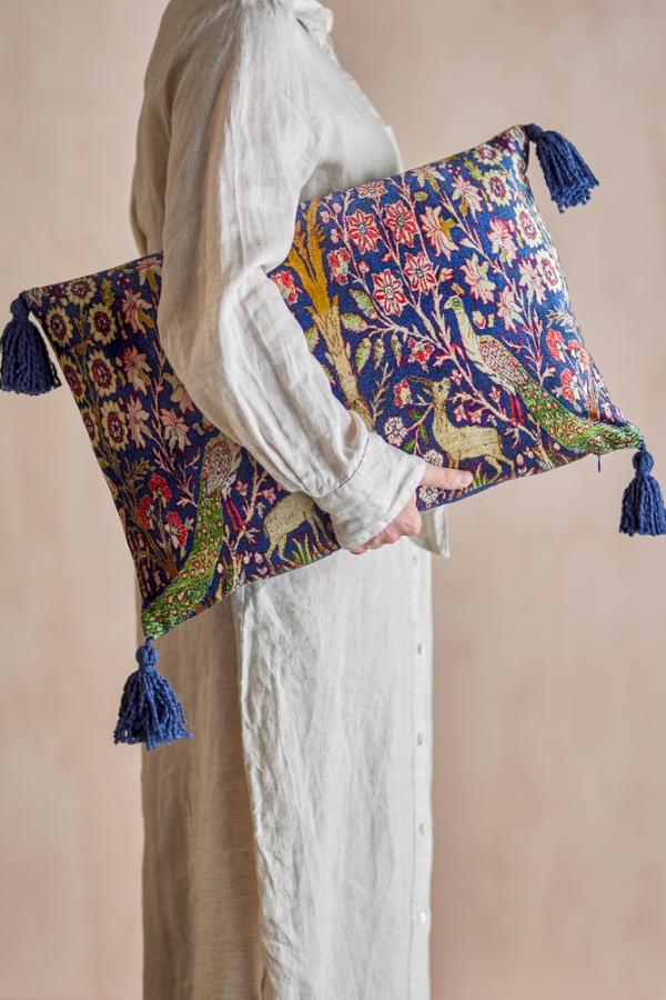 Creative Collection Adya Cushion, Multi, Viscose