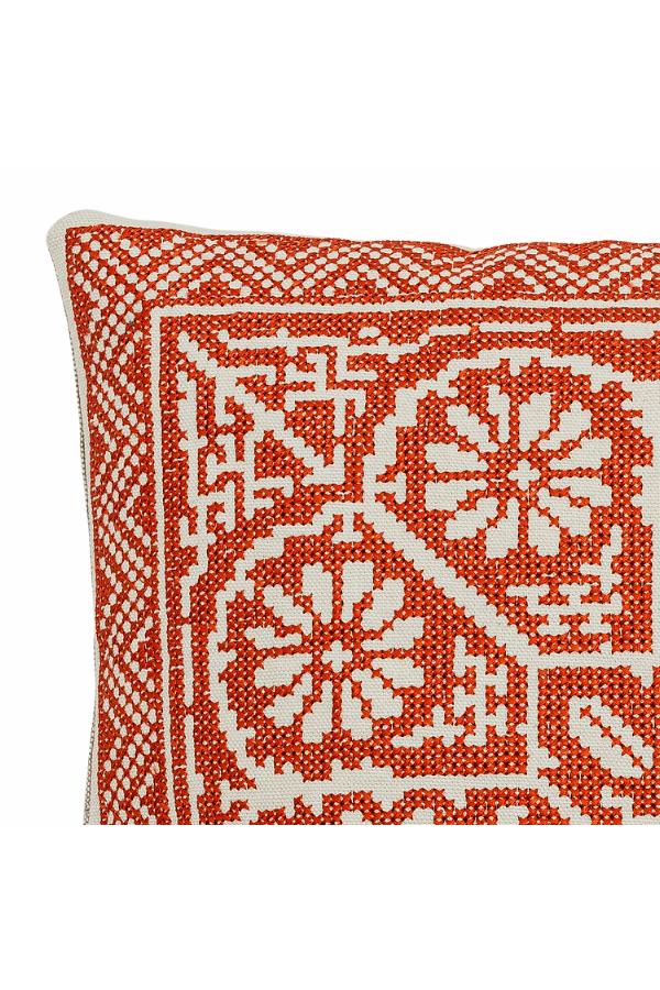Bloomingville Madita Cushion, Red, Cotton