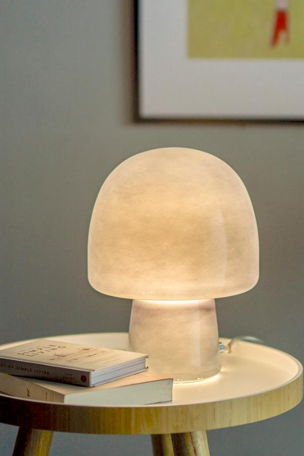 Bloomingville Paddy Table lamp, Blue, Glass