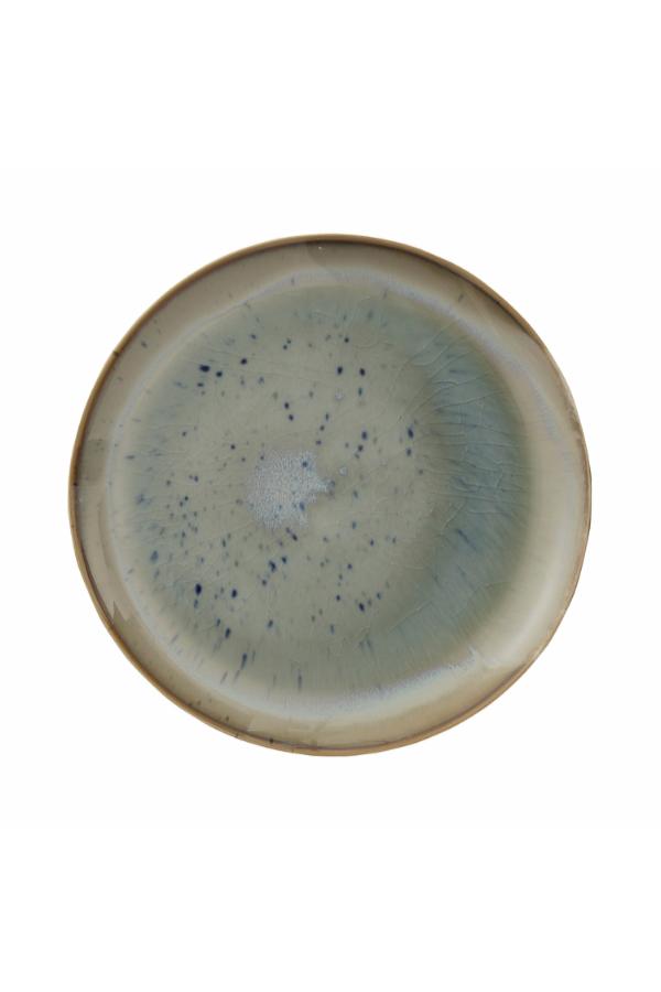 Creative Collection Heather Plate, Green, Stoneware
