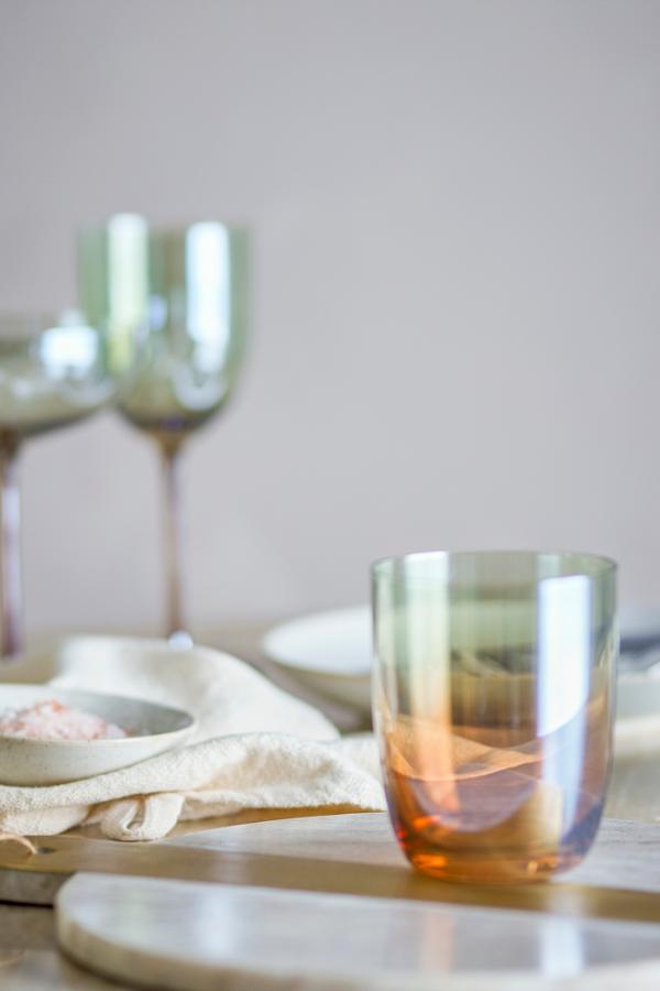 Bloomingville Aston Drinking Glass, Bronze, Glass