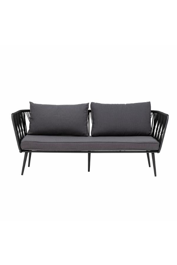 Bloomingville Pavone Sofa, Black, Metal