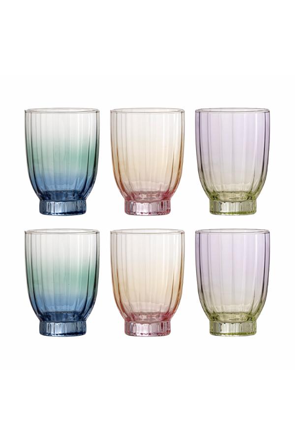 Bloomingville Nicoline Drinking Glass, Multi, Glass