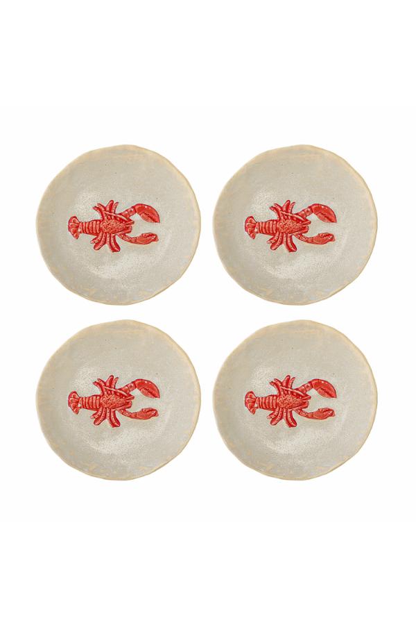 Creative Collection Hadden Plate, Red, Stoneware