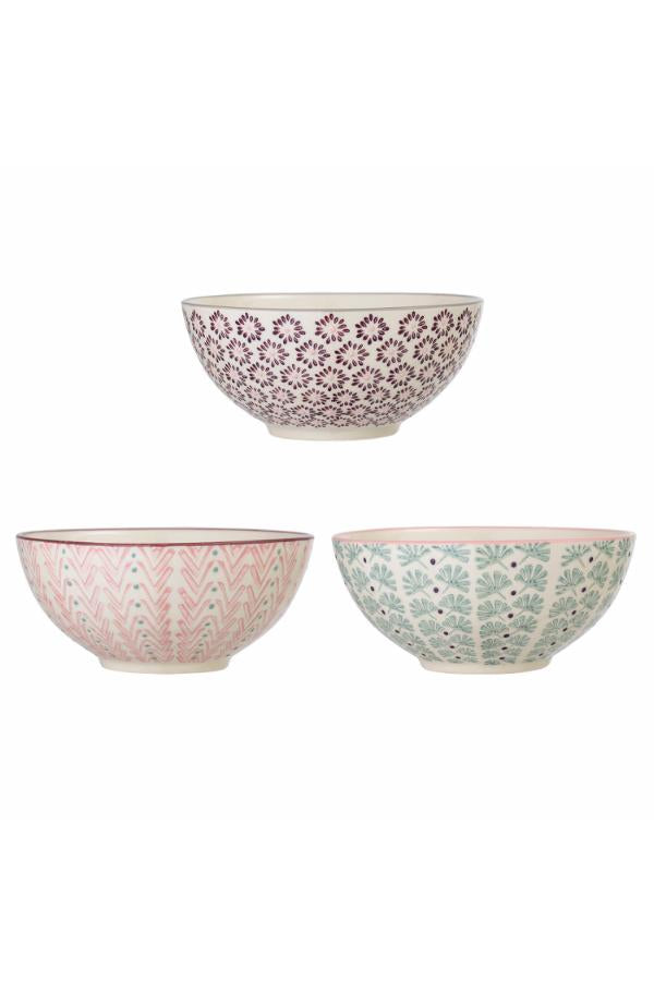 Bloomingville Maya Bowl, Multi, Stoneware