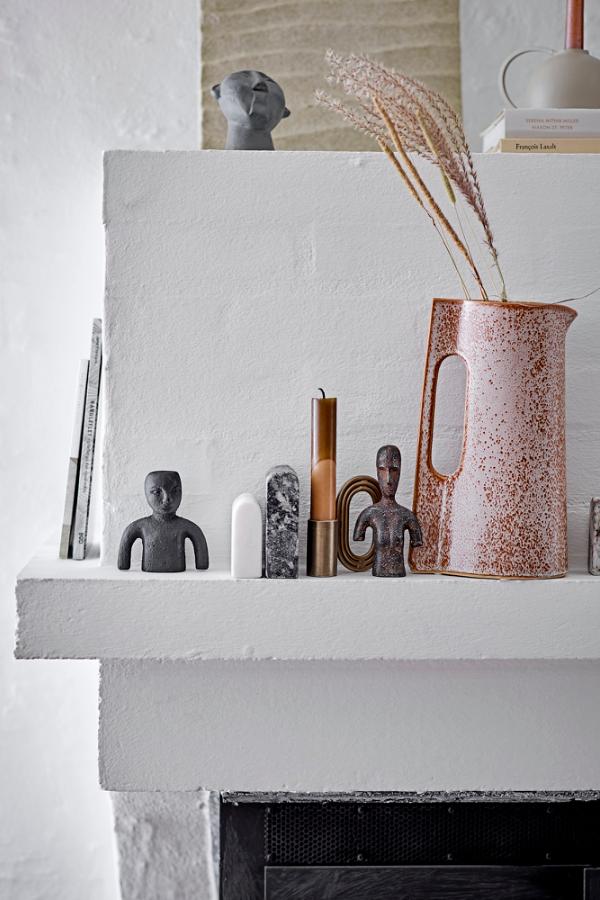 Bloomingville Vesla Deco, Black, Terracotta