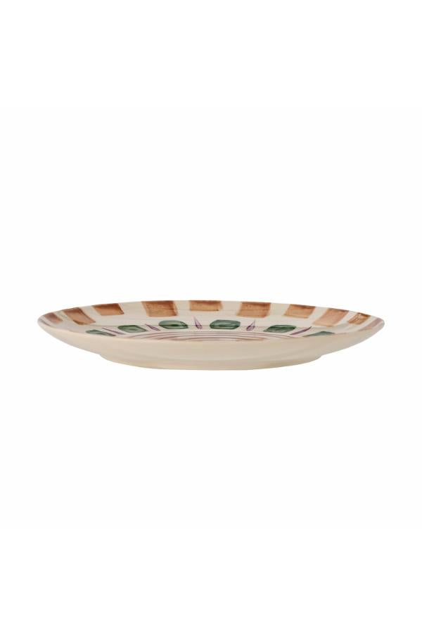 Bloomingville Shama Plate, Multi, Stoneware