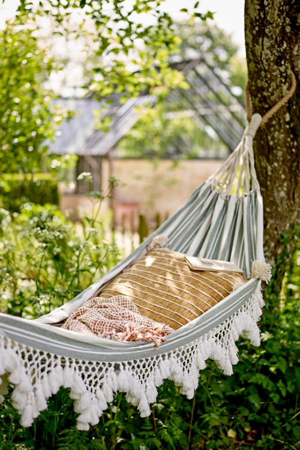 Bloomingville Cruz Hammock, Green, Cotton