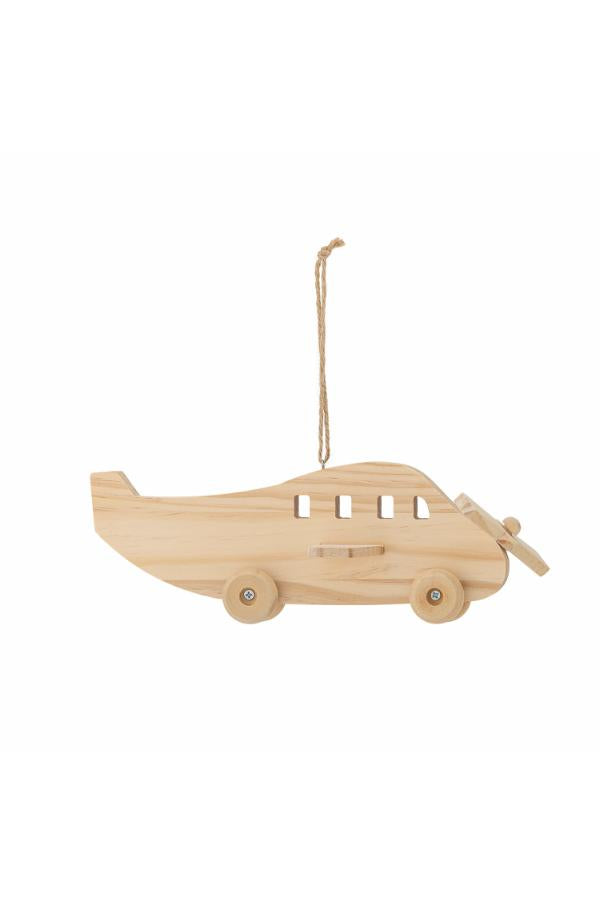 Bloomingville Mini Plane Mobile, Nature, FSC®100%, Pine