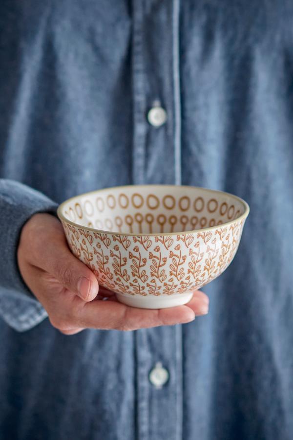 Creative Collection Maple Bowl, Orange, Stoneware