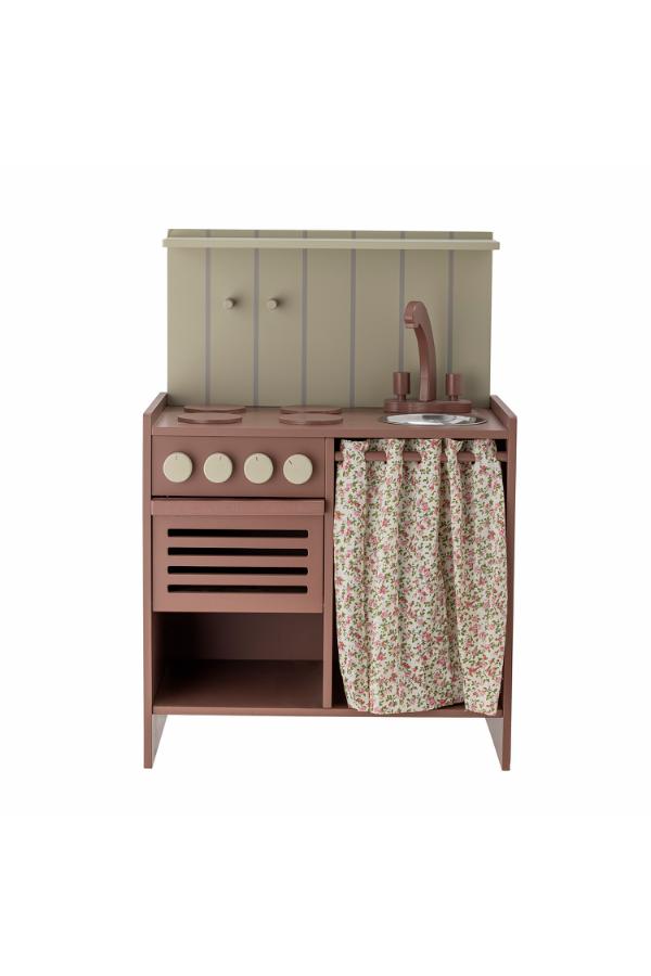 Bloomingville Mini Pippi Mini Stove, Brown, FSC®100%, MDF
