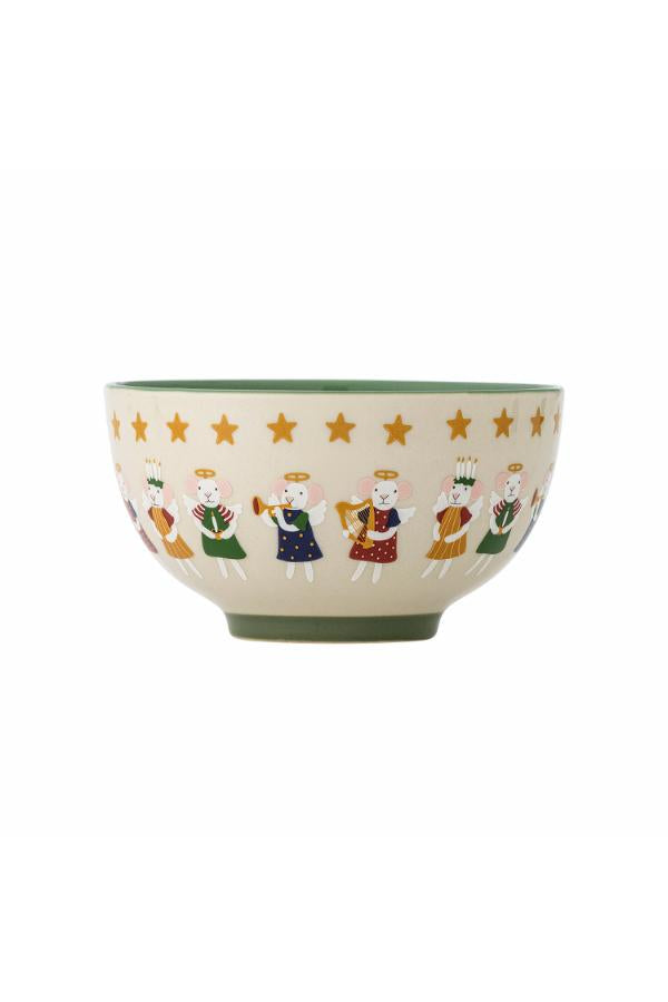 Bloomingville Peo Bowl, Nature, Stoneware