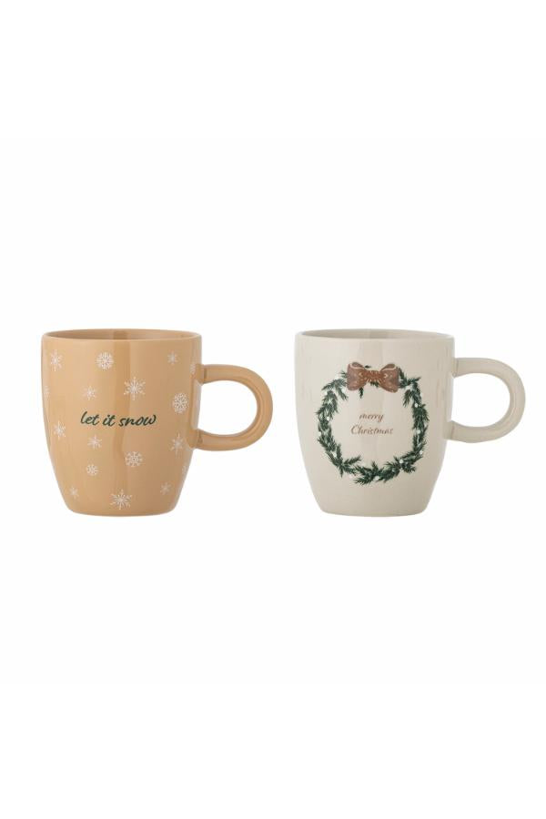 Bloomingville Jolina Mug, Nature, Stoneware