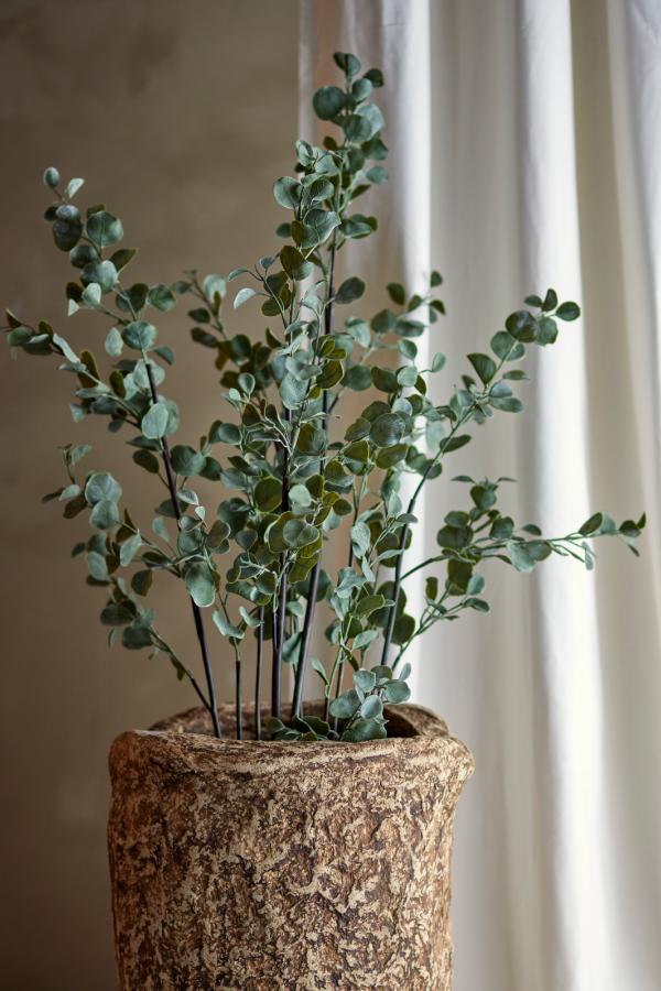 Bloomingville Eucalyptus Plant, Green, Artificial Flowers