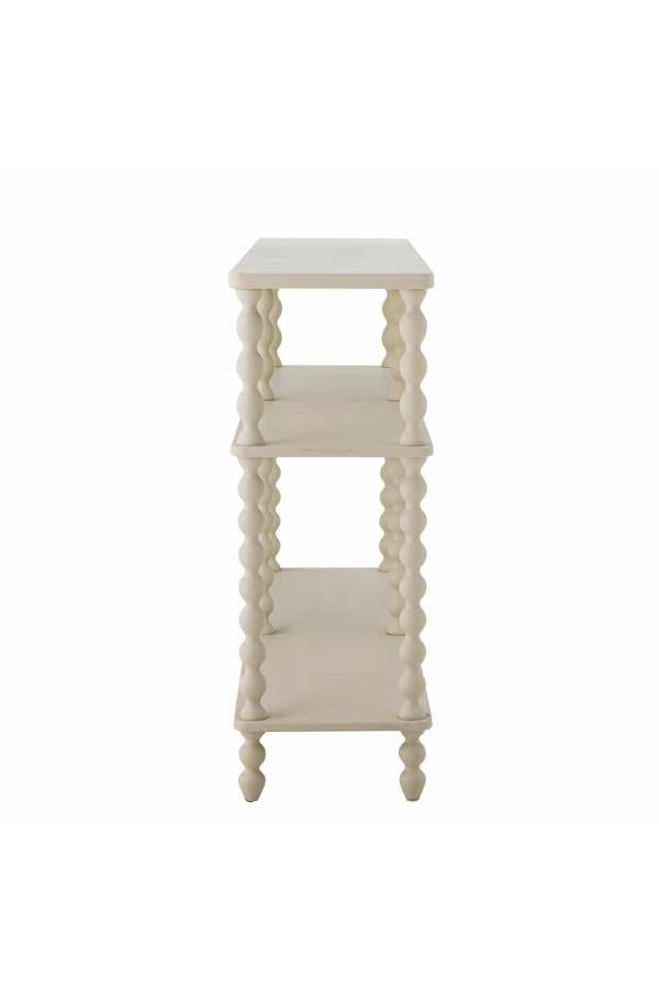 Bloomingville Salino Console Table, White, Firwood