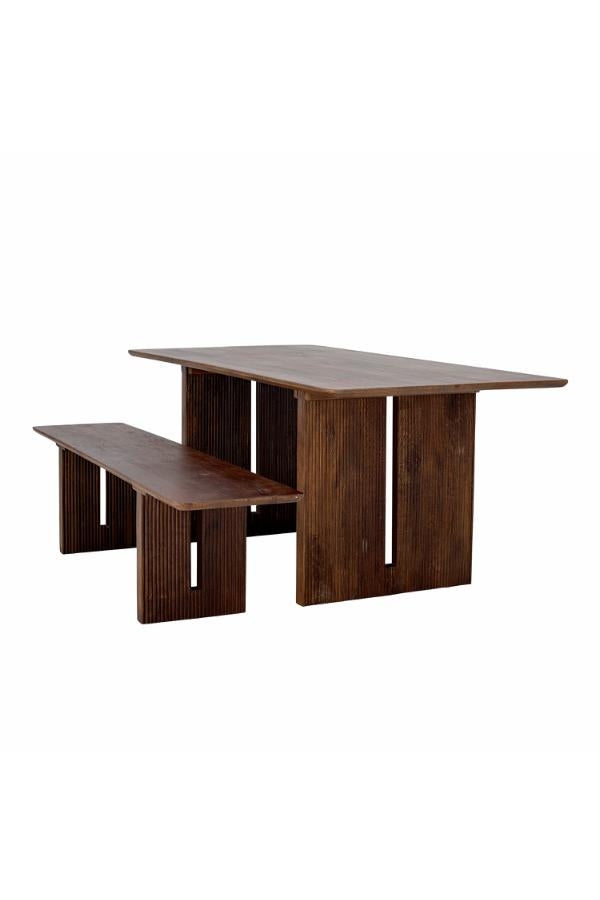 Creative Collection Milow Dining Table, Brown, Mango