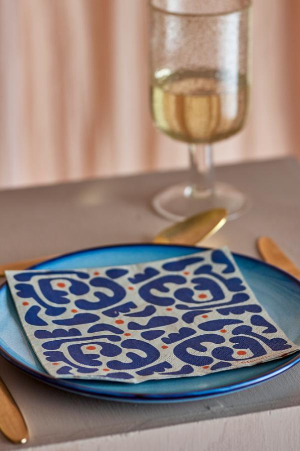 Bloomingville Eviaya Napkin, Multi, FSC®Mix, Paper