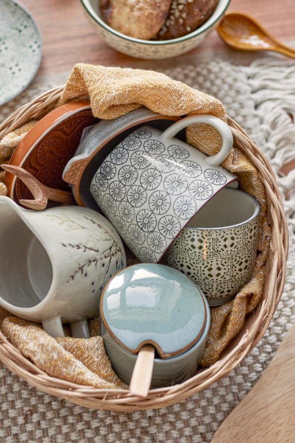 Bloomingville Karine Mug, Multi, Stoneware