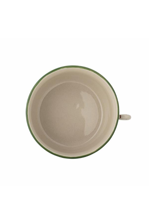 Bloomingville Hezha Bowl, Green, Stoneware