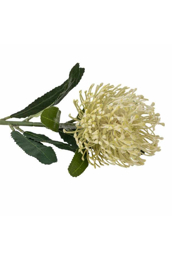 Bloomingville Needle Flower Stem, Yellow, Artificial Flowers