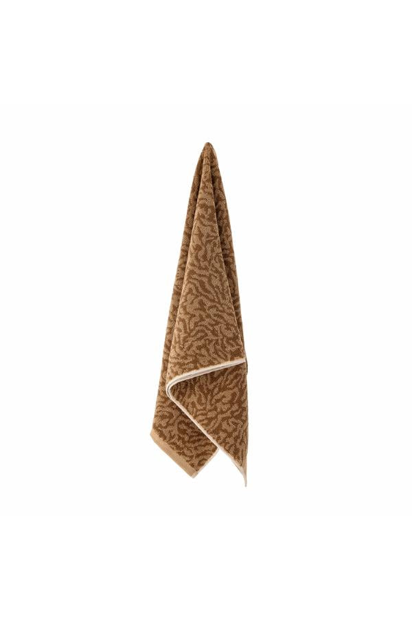 Bloomingville Kaysa Towel, Brown, Cotton