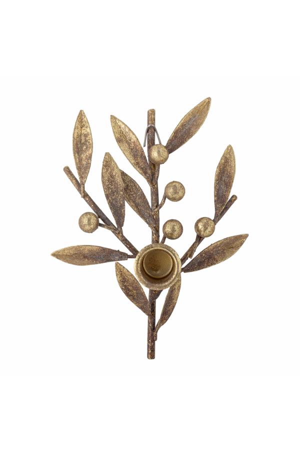 Bloomingville Mirabel Candle Holder, Gold, Metal
