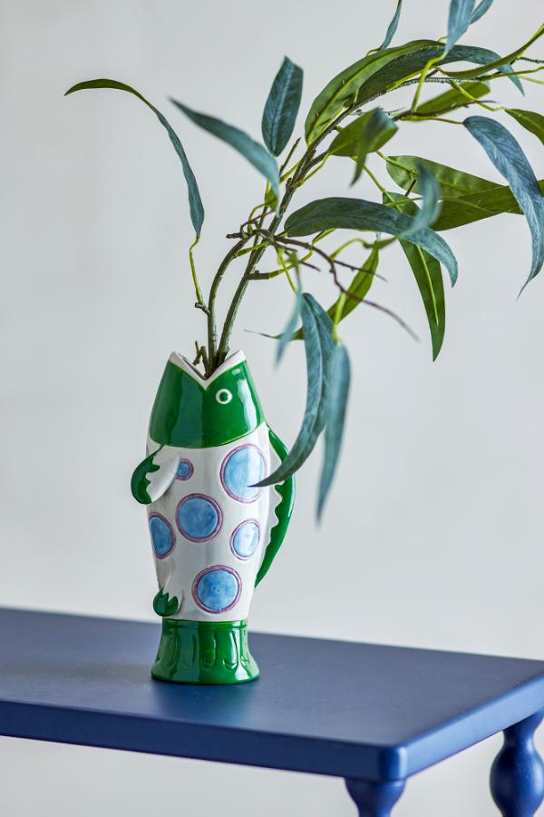 Bloomingville Irving Vase, Multi, Stoneware