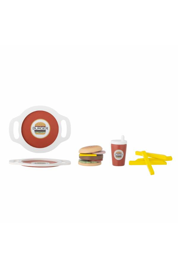 Bloomingville Mini Jools Play Set, Food, Brown, FSC®100%, MDF