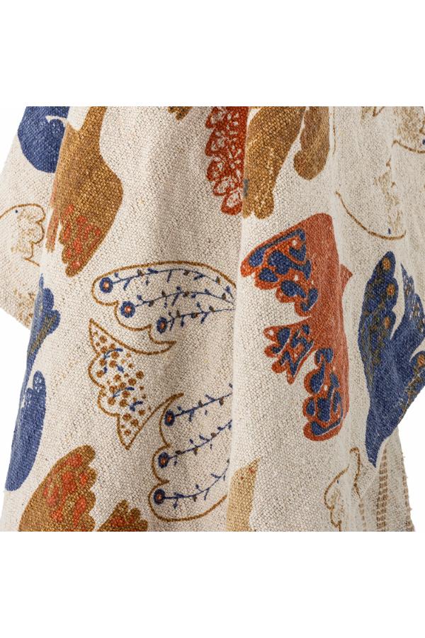 Bloomingville Anniversary Throw, Multi, Recycled Cotton