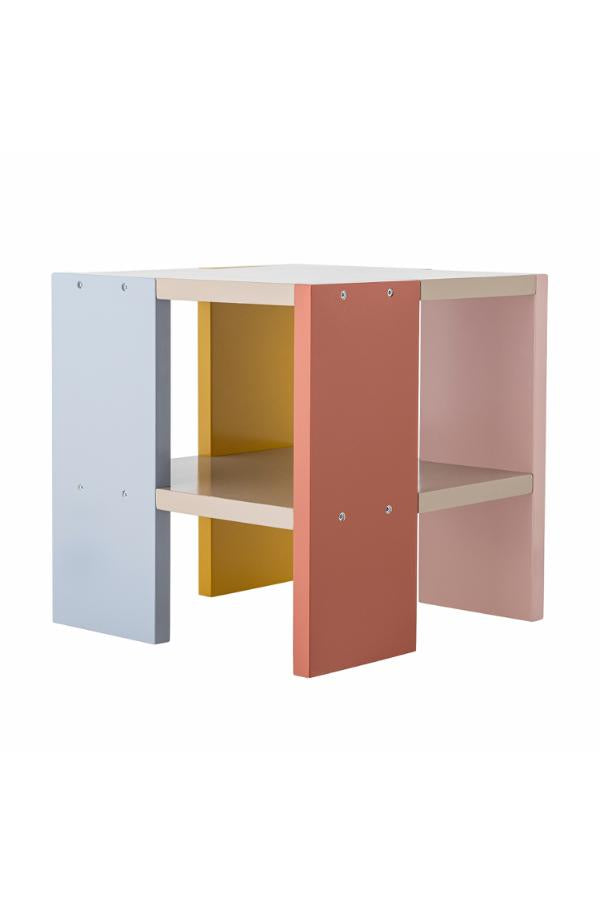 Bloomingville Mini Coloria Table, Multi, FSC®100%, MDF