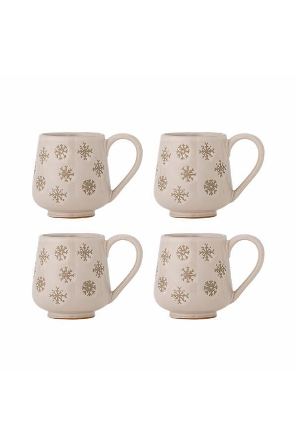Bloomingville Snowie Mug, Nature, Stoneware