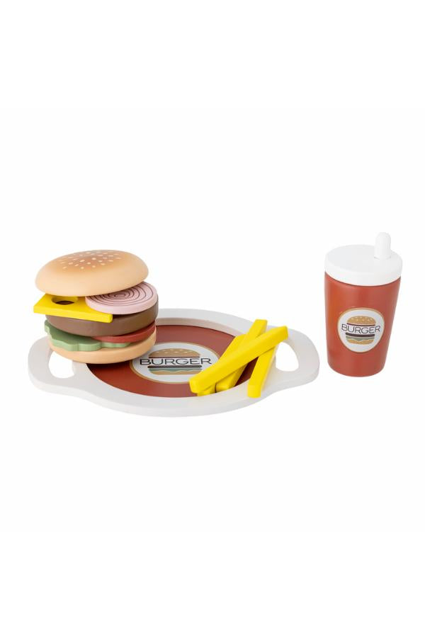 Bloomingville Mini Jools Play Set, Food, Brown, FSC®100%, MDF