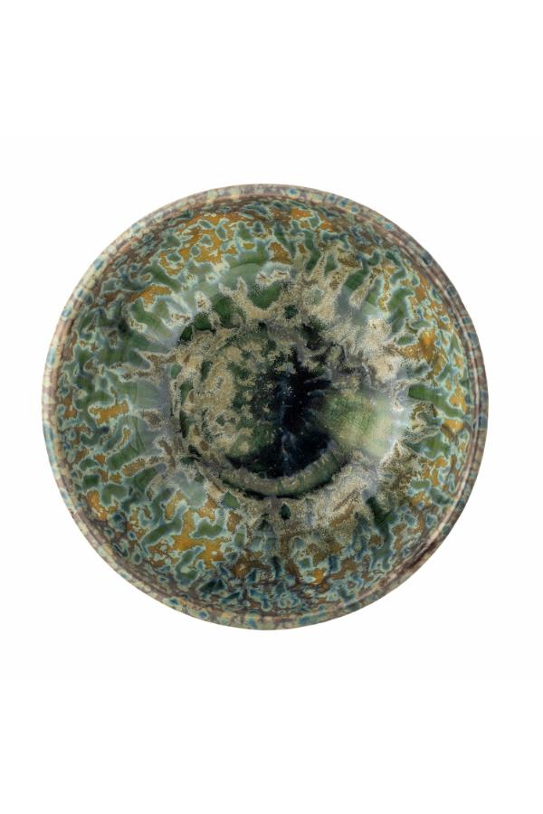Bloomingville Milani Bowl, Green, Stoneware