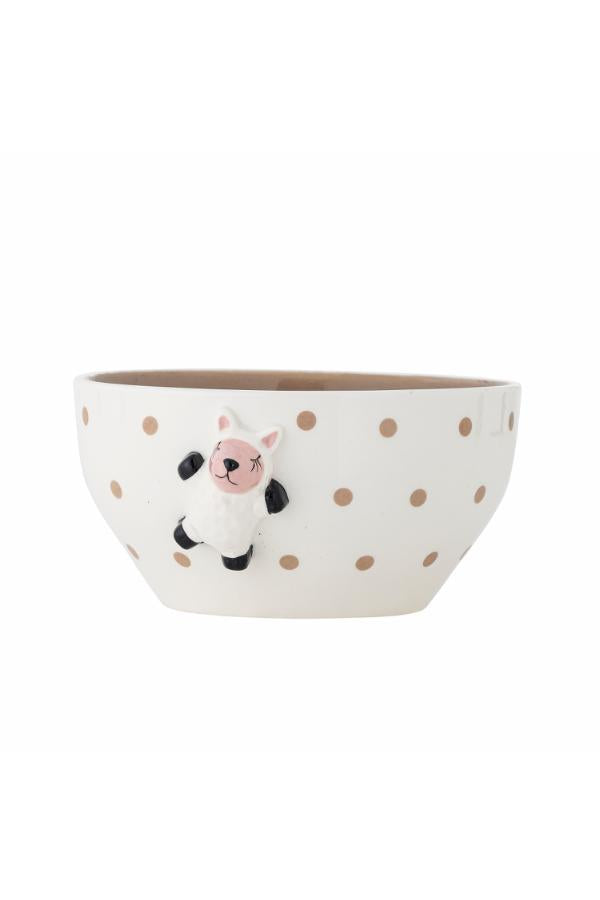 Bloomingville Mini Dolly Bowl, Brown, Stoneware