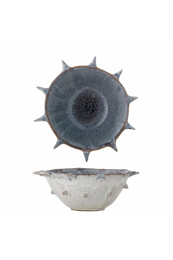 Bloomingville Edie Bowl, Blue, Stoneware