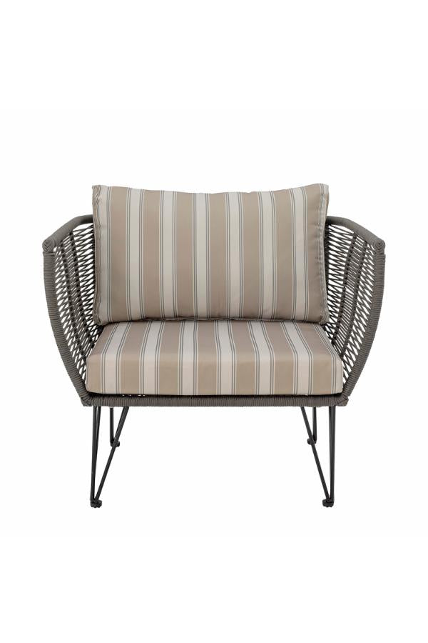 Bloomingville Mundo Lounge Chair, Green, Metal