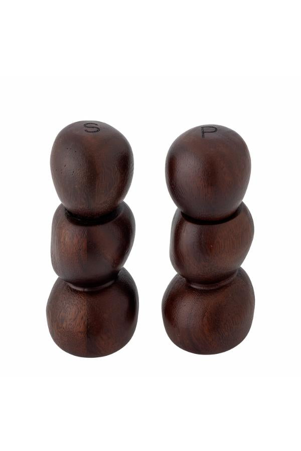 Bloomingville Salvi Salt & Pepper Mill, Brown, Acacia